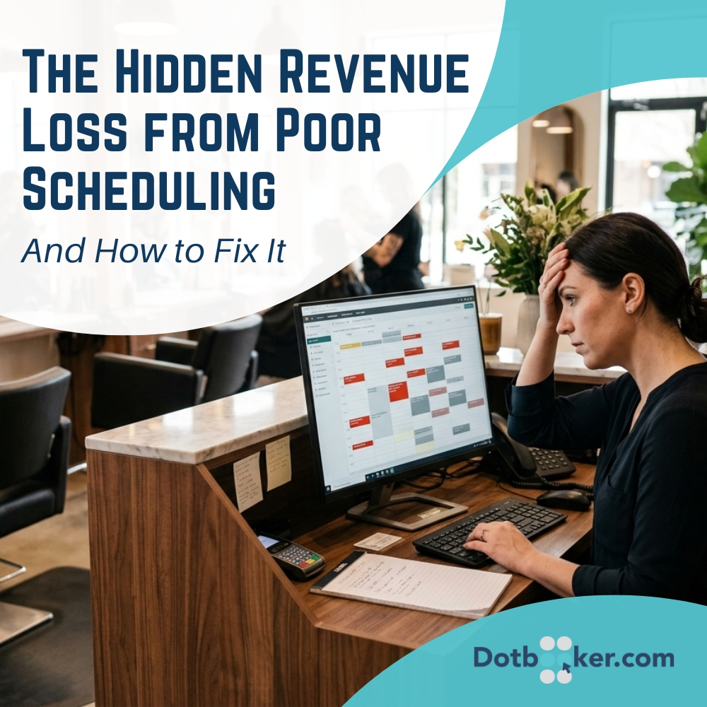 Scheduling problems in business causing hidden revenue loss for service businesses Scheduling problems in business causing hidden revenue loss for service businesses
