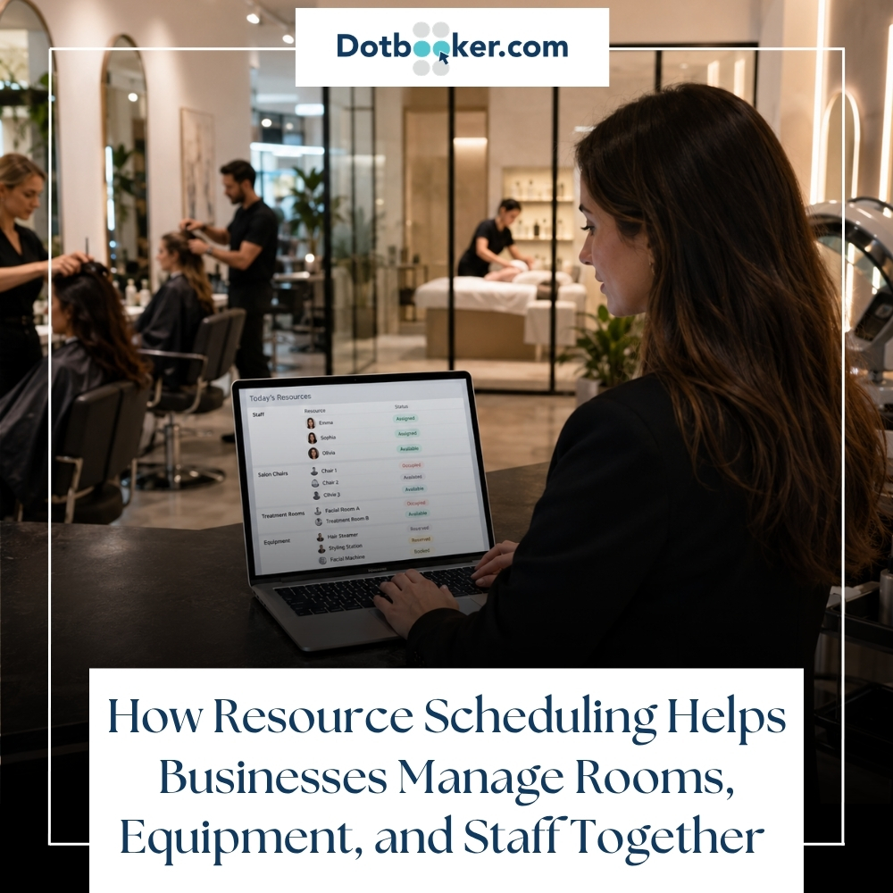 How Resource Scheduling Helps Businesses Manage Rooms, Equipment, and Staff Together How Resource Scheduling Helps Businesses Manage Rooms, Equipment, and Staff Together